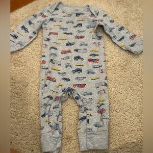 Carter's Multicolor Car Print Footie